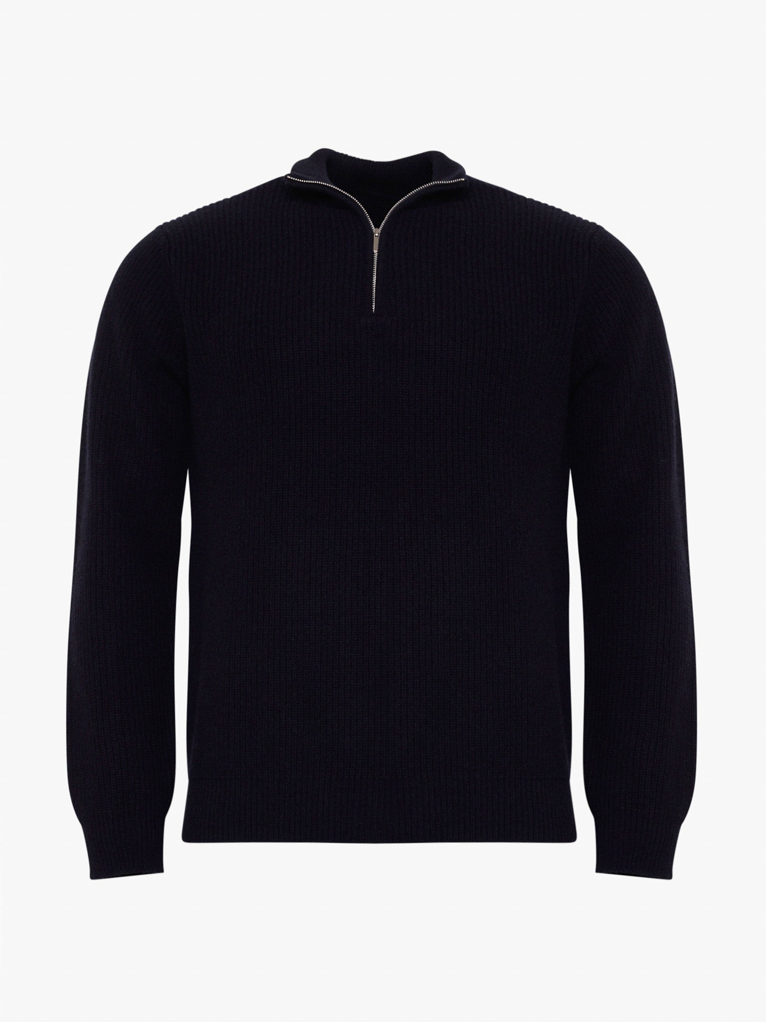 PULLOVER LÃ MERINO AZUL MANGA COMPRIDA REGULAR FIT MARK BELLUCCI