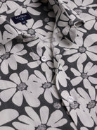 Camisa Regular Fit Linho Cinzenta Mr. Blue