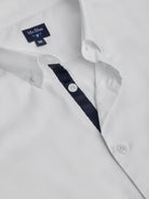 CAMISA BRANCA SLIM FIT MR. BLUE