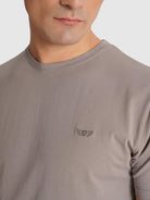 T-SHIRT CINZENTA MANGA CURTA REGULAR FIT MR. BLUE