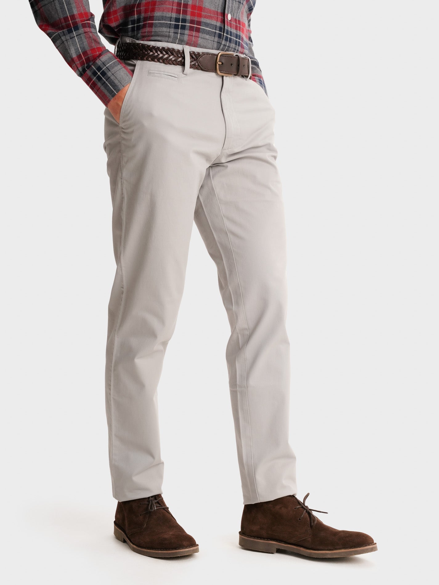 GRAY SLIM FIT MR. BLUE