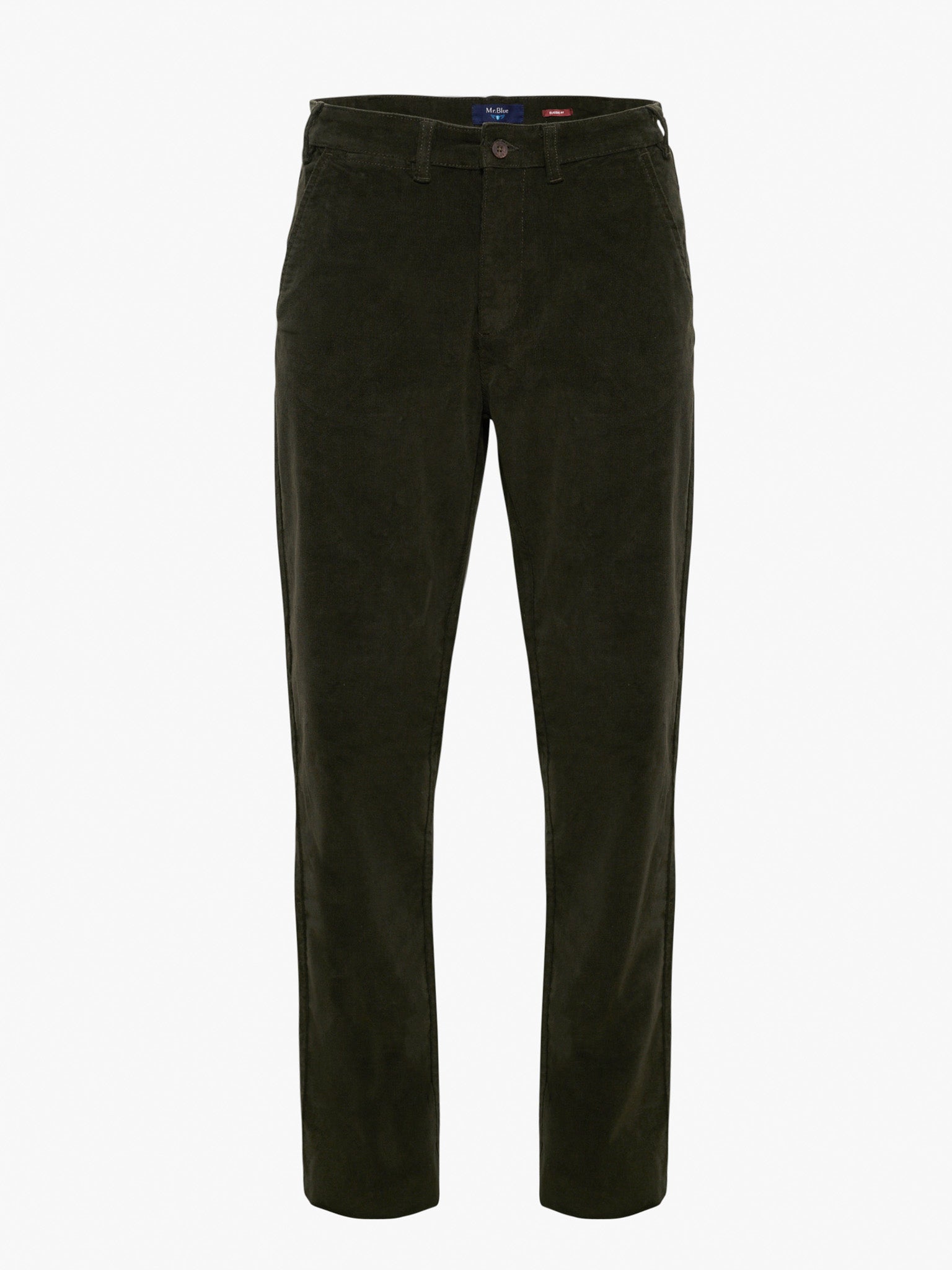 Calça Algodão Verdes Regular Fit Mr. Blue