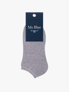 MEIAS ALGODÃO CINZENTAS REGULAR FIT MR. BLUE