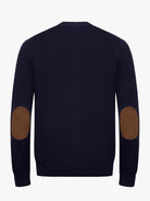 PULLOVER ALGODÃO AZUL MANGA COMPRIDA REGULAR FIT MR. BLUE
