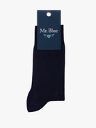 MEIAS BAMBOO AZUIS REGULAR FIT MR. BLUE