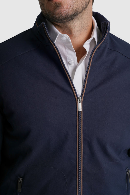 BLUSÃO OUTROS REGULAR FIT AZUL LISO MR. BLUE