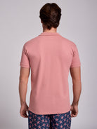 POLO ROSA MANGA CURTA REGULAR FIT MR. BLUE