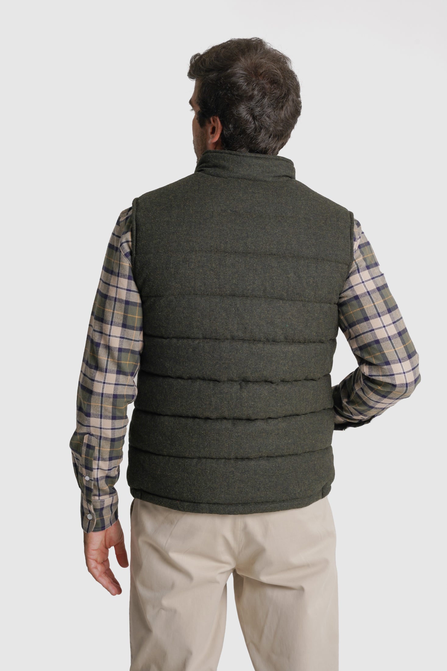 COLETE OUTROS REGULAR FIT VERDE LISO MR. BLUE