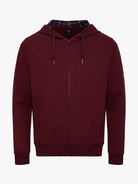 HOODIE BORDEAUX REGULAR FIT MR. BLUE