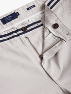 Calças Chinos Regular Fit Twill Cinzentas Mr. Blue