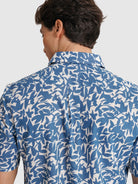 CAMISA AZUL MANGA CURTA REGULAR FIT MR. BLUE