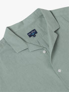 GREEN SHIRT SHORT SLEEVE REGULAR FIT MR. BLUE