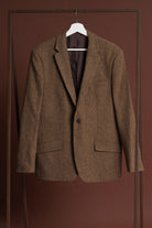BLAZER LÃ REGULAR FIT AMARELO LISO MR. BLUE