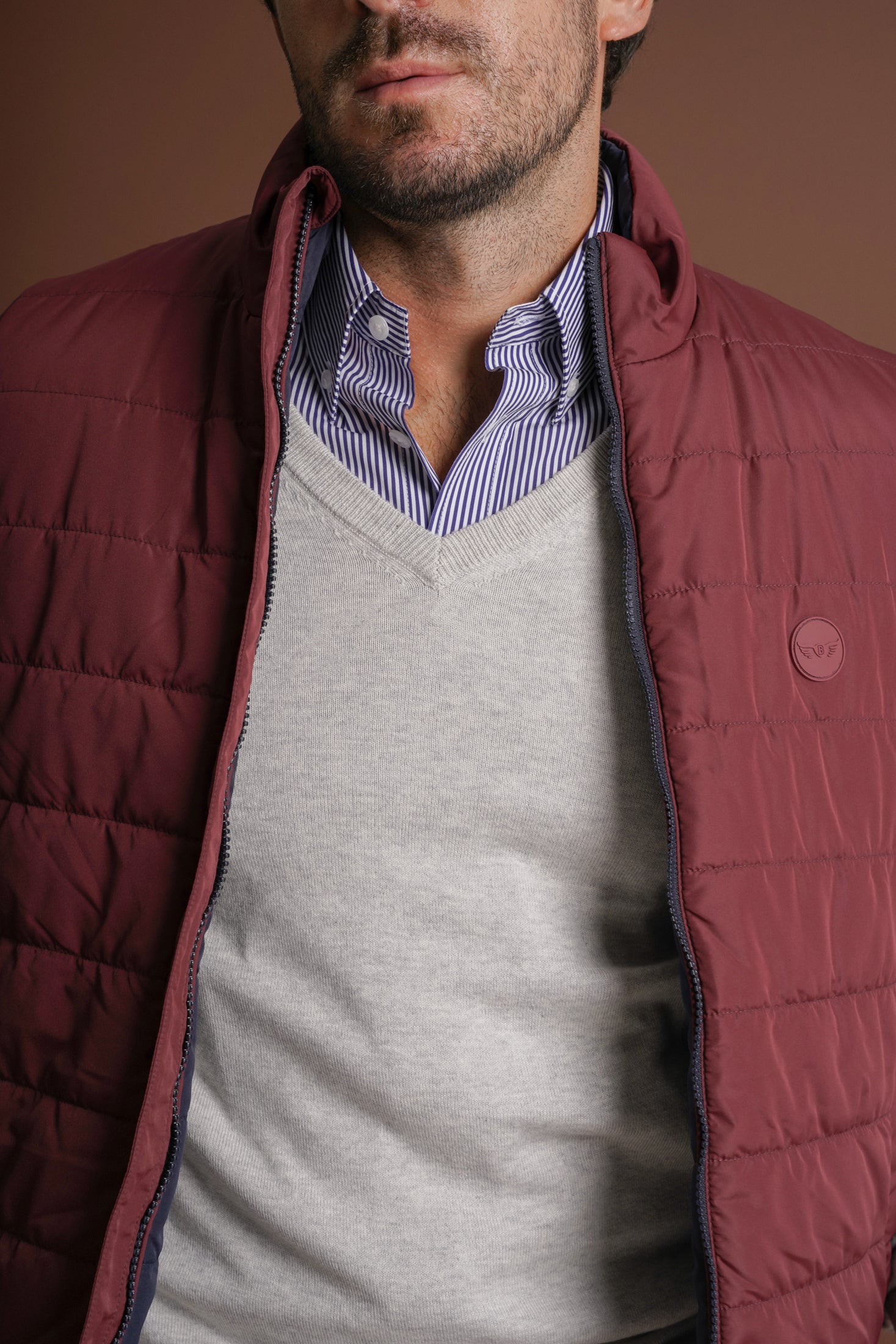 COLETE OUTROS REGULAR FIT BORDEAUX LISO MR. BLUE