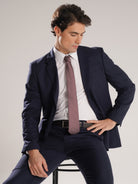 FATO AZUL MANGA COMPRIDA REGULAR FIT MR. BLUE