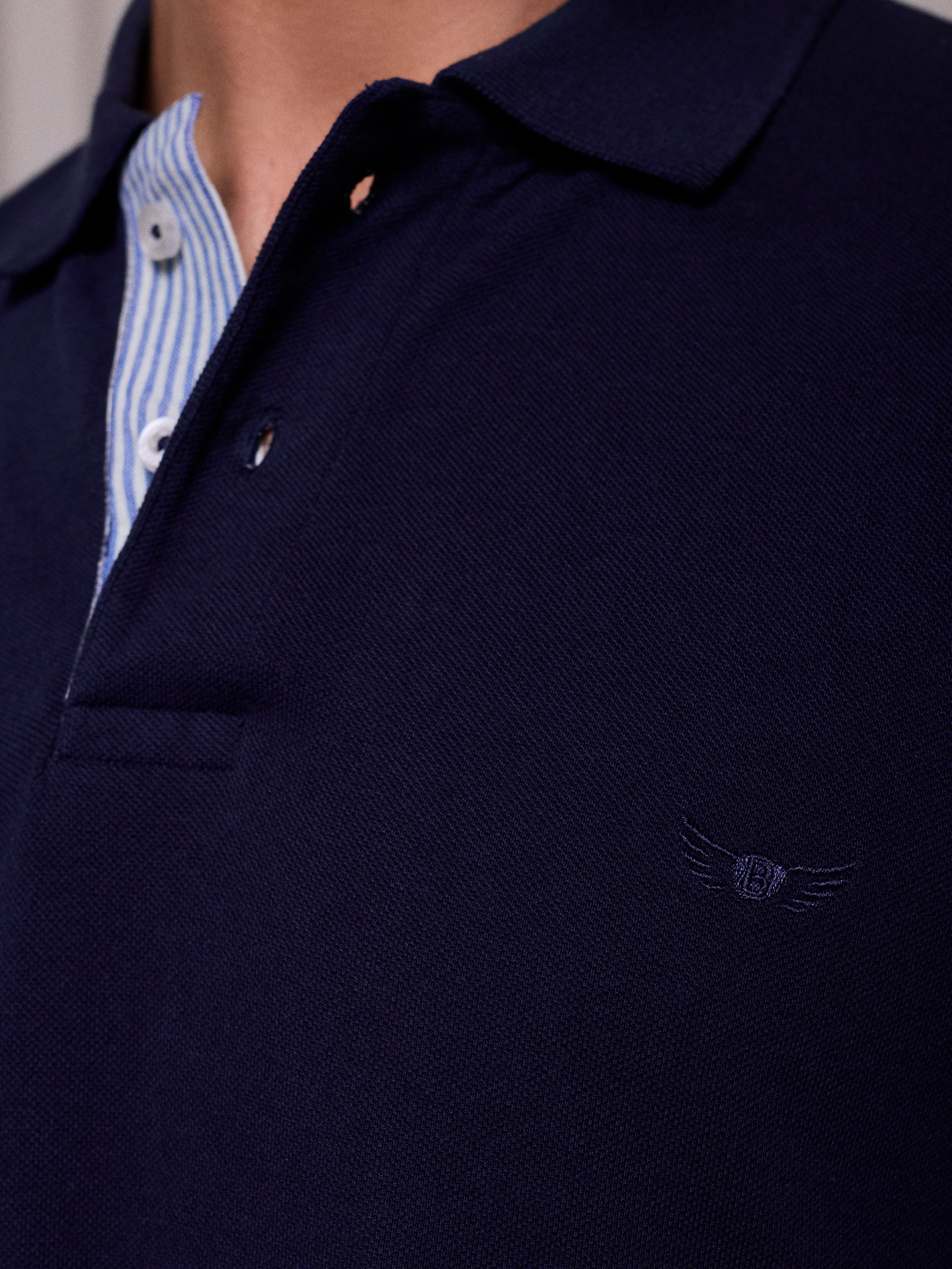 BLUE POLO SHORT SLEEVE REGULAR FIT MR. BLUE