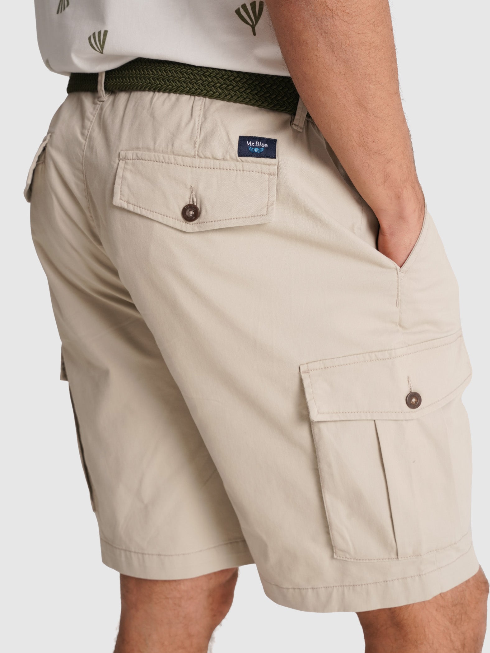 BERMUDA BEGES REGULAR FIT MR. BLUE