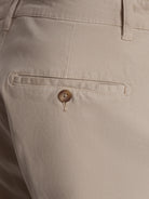 CALÇAS BEGES REGULAR FIT MARK BELLUCCI