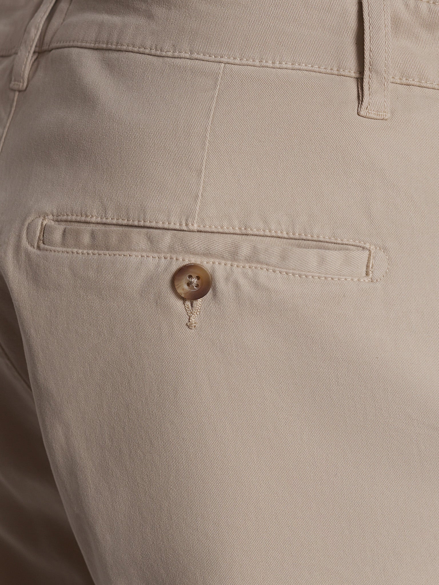 CALÇAS BEGES REGULAR FIT MARK BELLUCCI