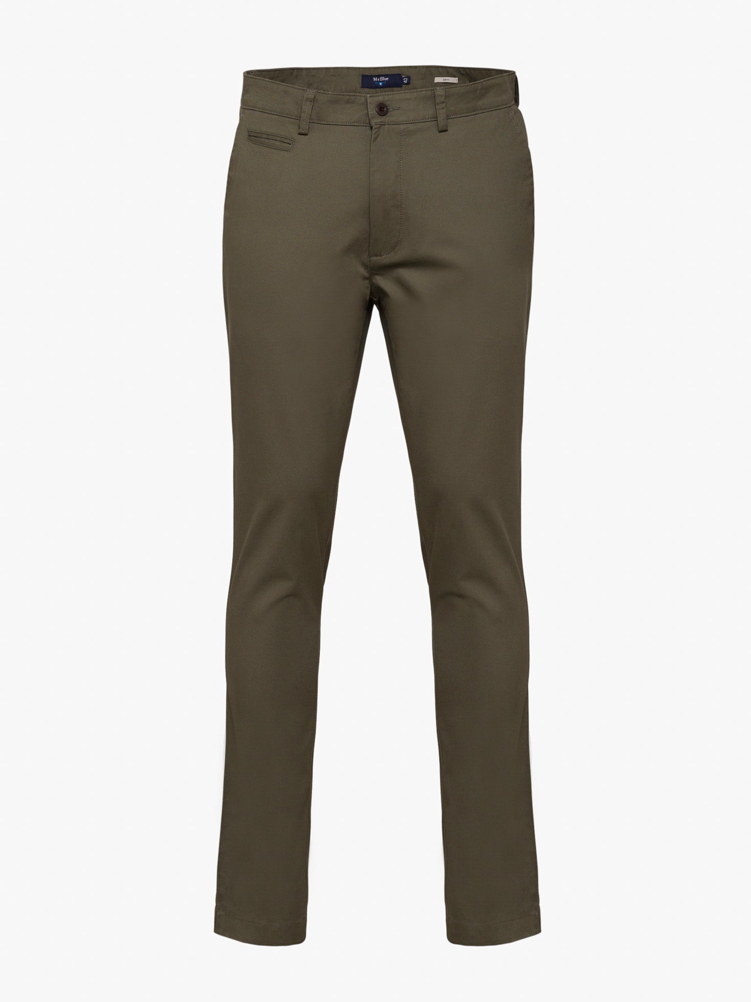 Calça Algodão Verdes Slim Fit Mr. Blue