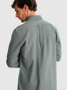 CAMISA VERDE REGULAR FIT MR. BLUE