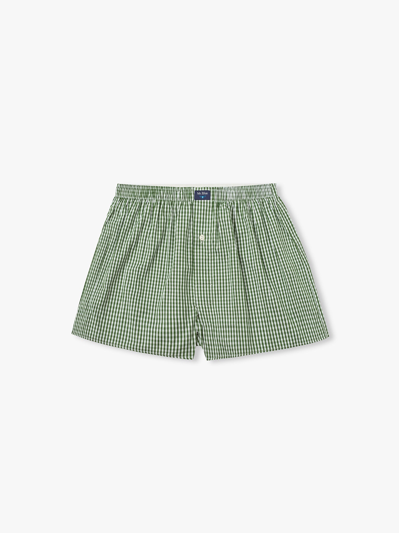 BOXERS CLASSIC FIT VERDES QUADRADOS MR. BLUE