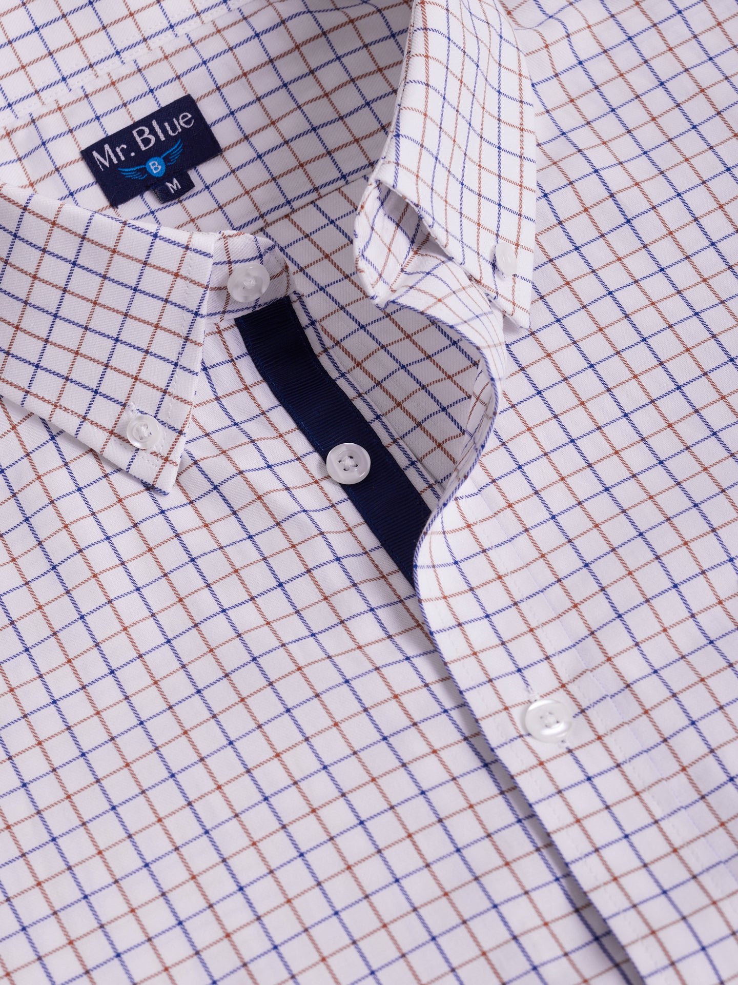 CAMISA BRANCA REGULAR FIT MR. BLUE