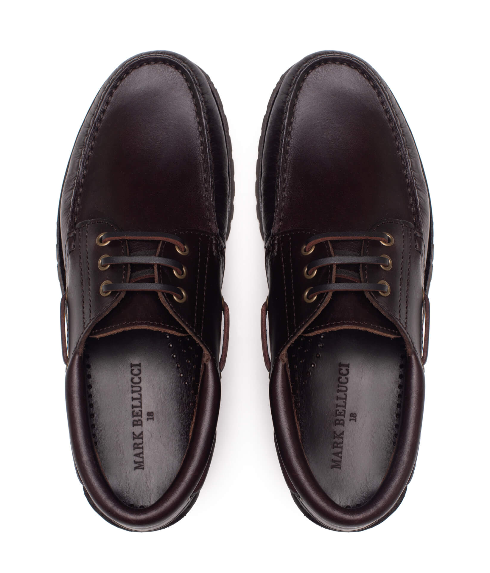 SAPATOS CASTANHOS MARK BELLUCCI