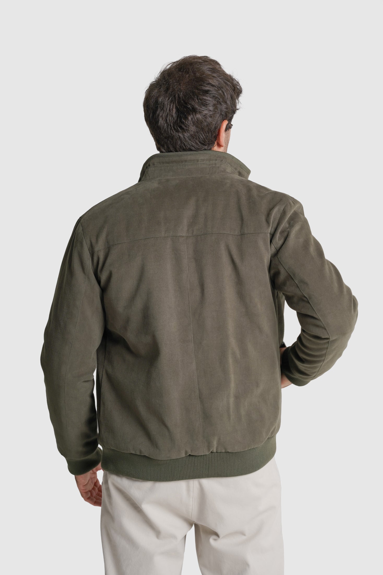 BLUSÃO OUTROS REGULAR FIT VERDE LISO MR. BLUE