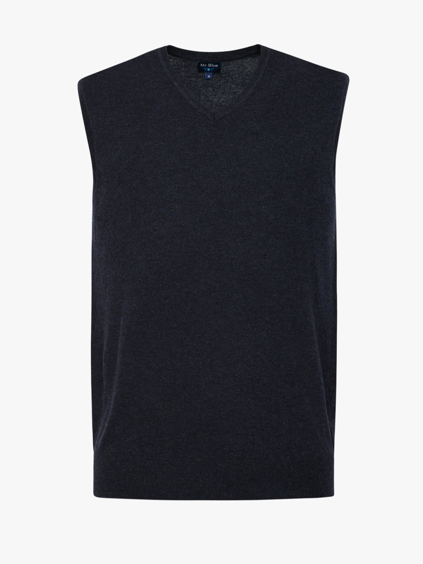 JERSEY FINO AZUL MANGA CORTA REGULAR FIT MR. AZUL