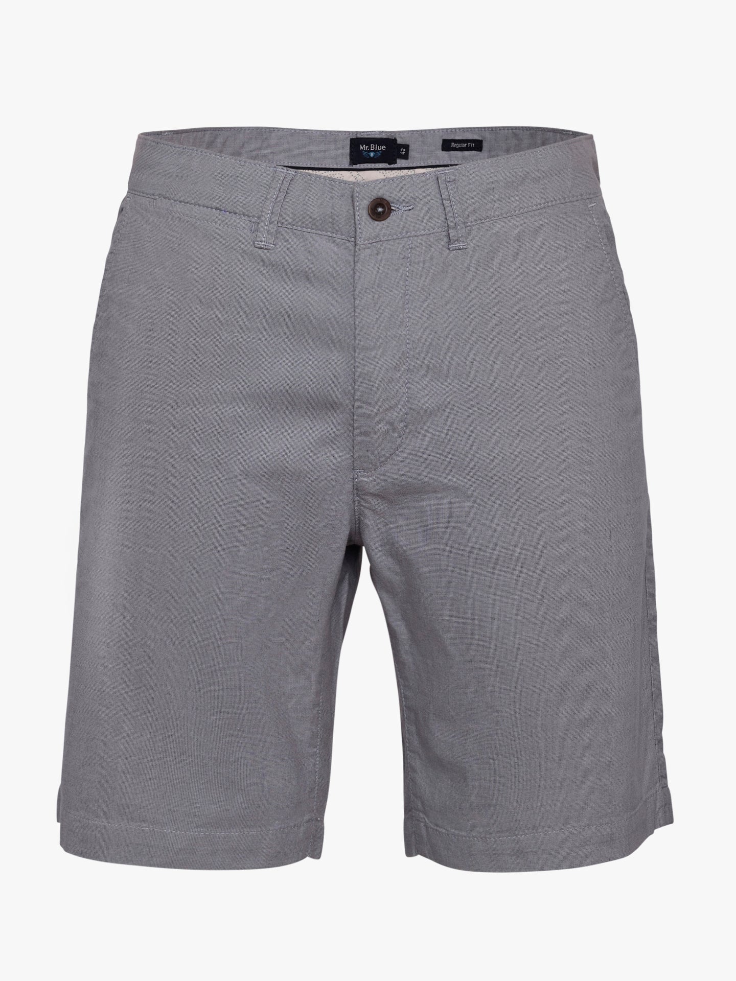 Mr. Blue Regular Fit Blue Shorts