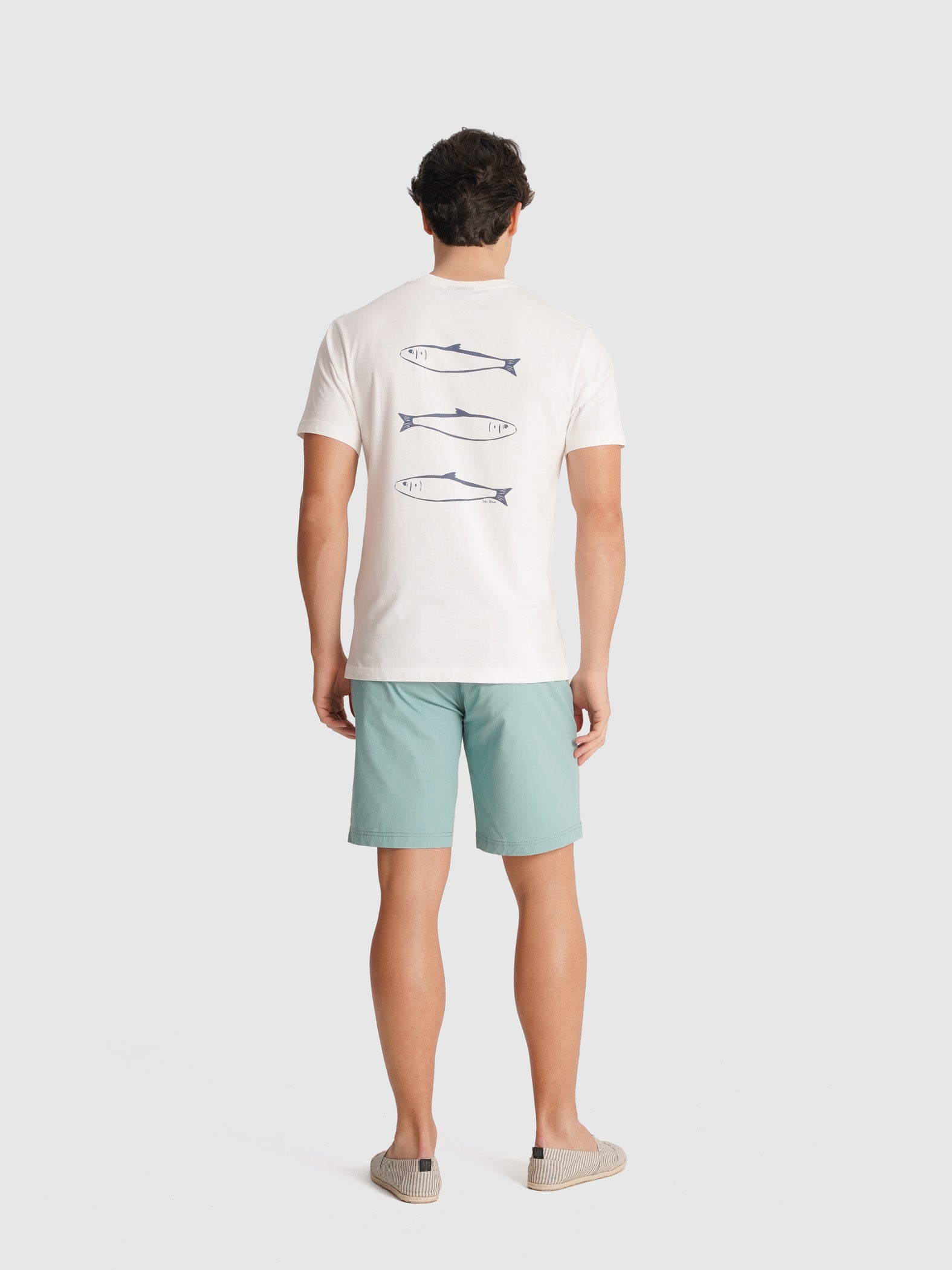 RAW T-SHIRT SHORT SLEEVE REGULAR FIT MR. BLUE