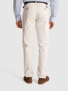 CALÇAS TWILL BEGES REGULAR FIT MR. BLUE