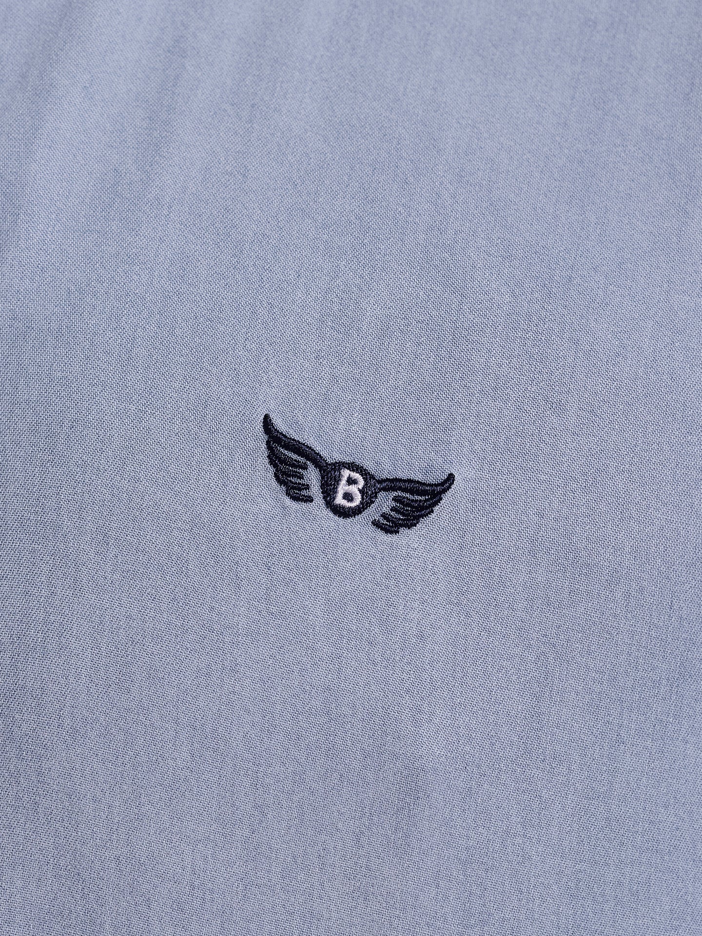 BLUE COTTON SHIRT LONG SLEEVE REGULAR FIT MR. BLUE