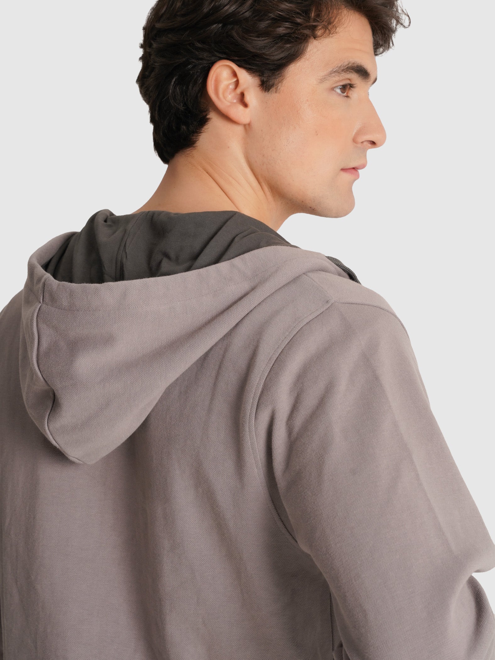 HOODIE CINZENTO REGULAR FIT MR. BLUE