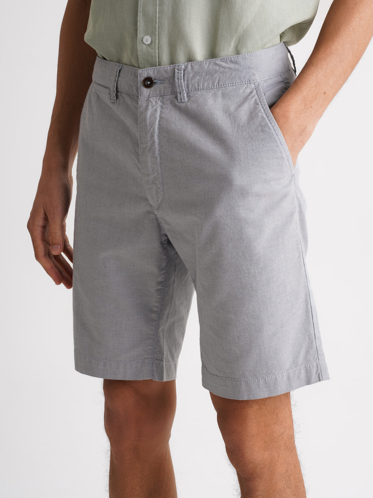 Mr. Blue Regular Fit Blue Shorts