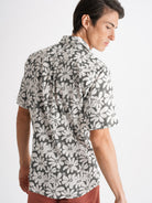 Camisa Regular Fit Linho Cinzenta Mr. Blue