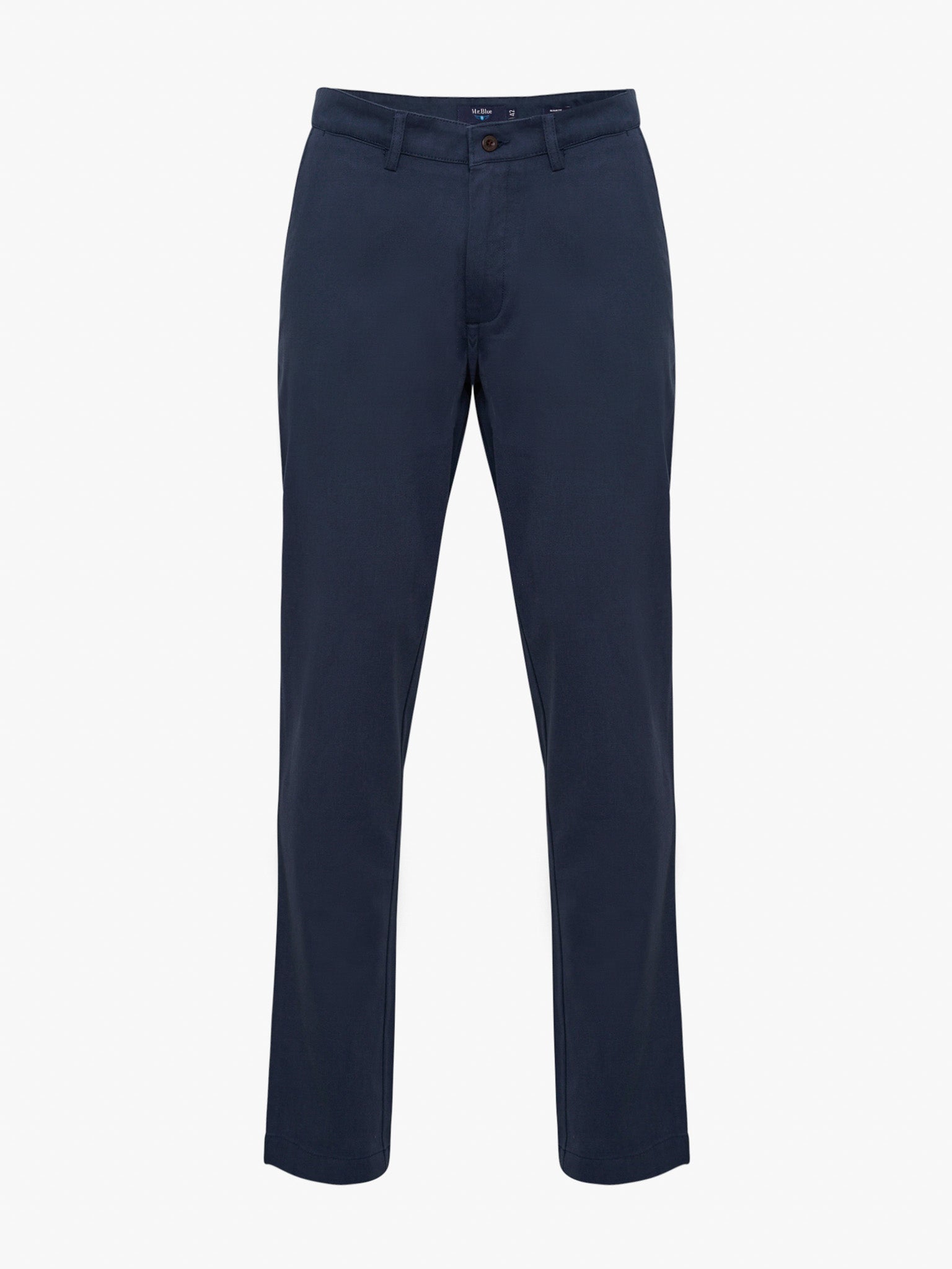 Calça Algodão Azuis Regular Fit Mr. Blue