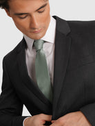 FATO CINZENTO MANGA COMPRIDA REGULAR FIT MR. BLUE