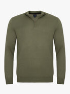 PULLOVER ALGODÃO VERDE MANGA COMPRIDA REGULAR FIT MR. BLUE