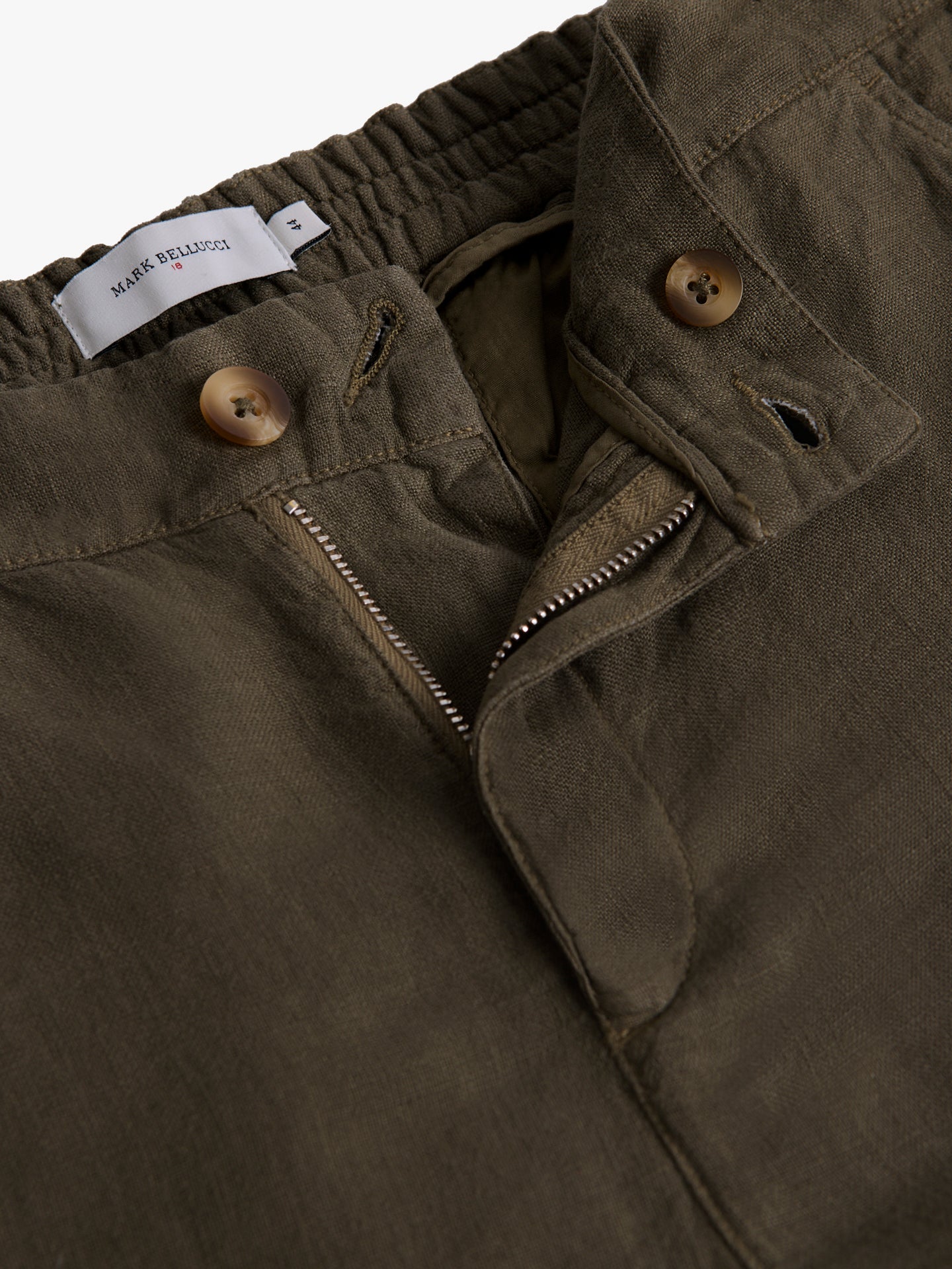 BERMUDA LINHO VERDES CLASSIC FIT MARK BELLUCCI