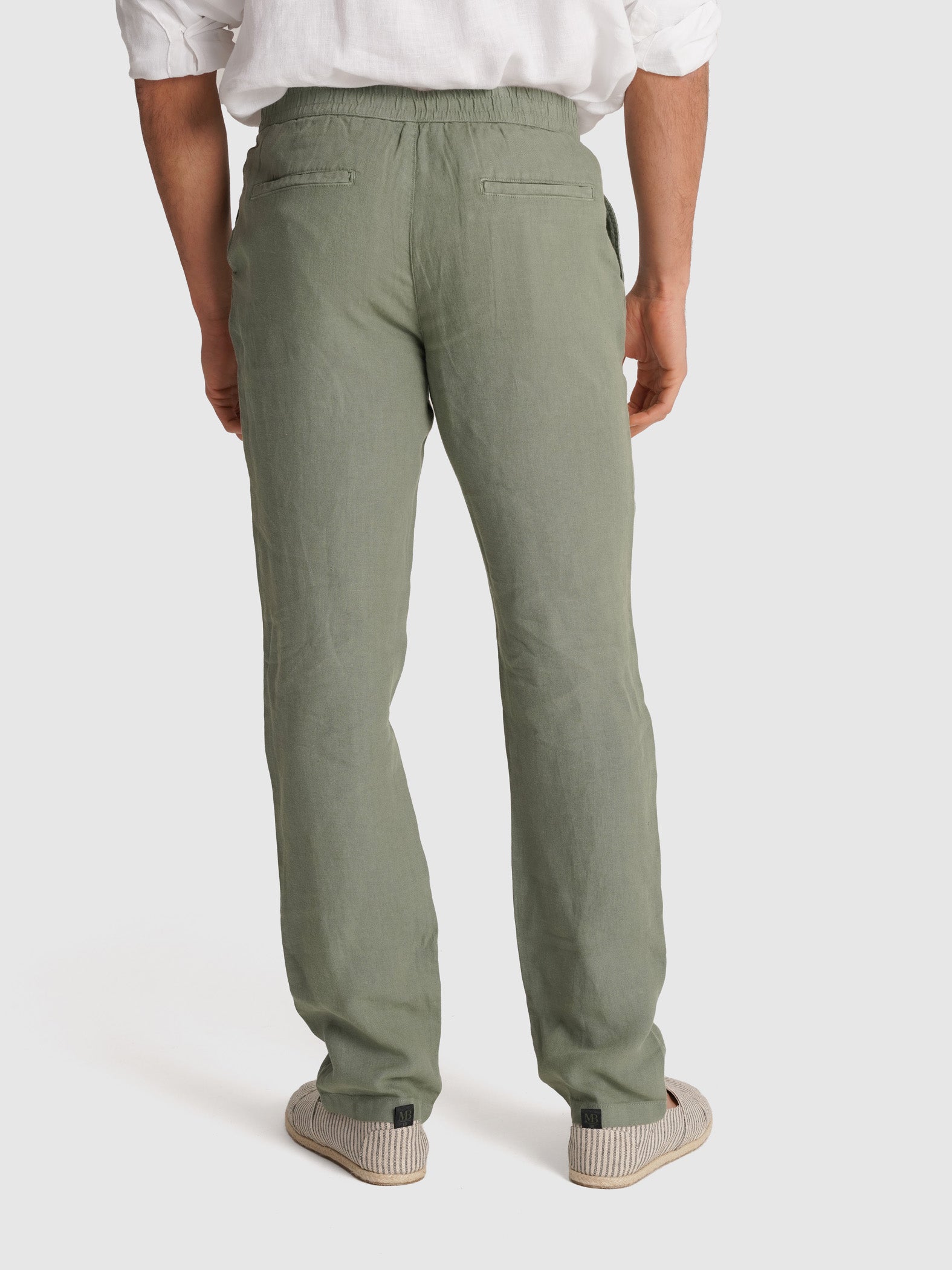 PANTALÓN REGULAR FIT VERDE MARK BELLUCCI