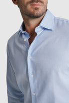 CAMISA OXFORD CLASSIC FIT AZUL LISA MR. BLUE