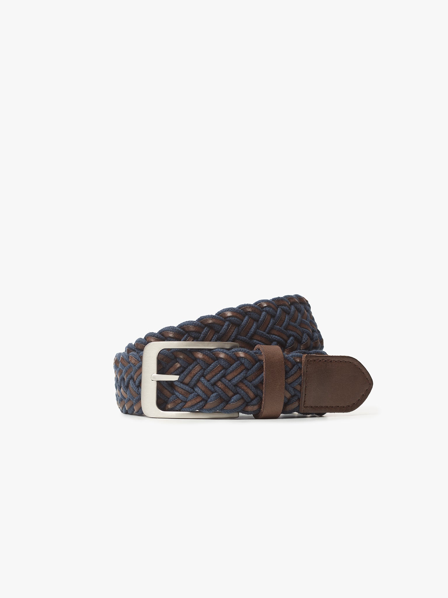 CINTO REGULAR FIT CASTANHO  MR. BLUE
