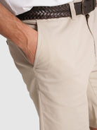 BERMUDA TWILL BEGES REGULAR FIT MR. BLUE