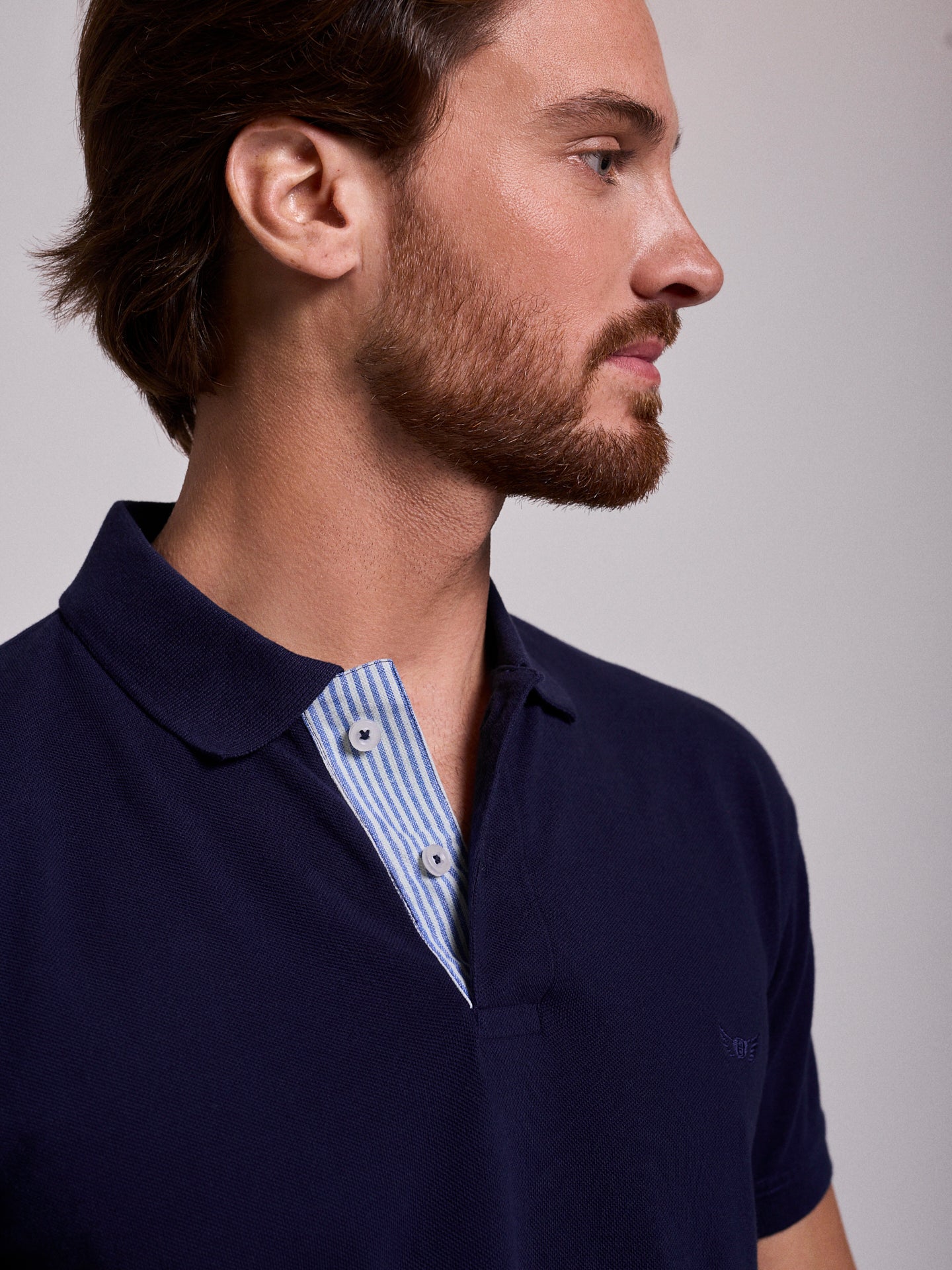 BLUE POLO SHORT SLEEVE REGULAR FIT MR. BLUE