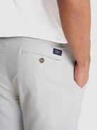 BERMUDA OXFORD VERDES REGULAR FIT MR. BLUE