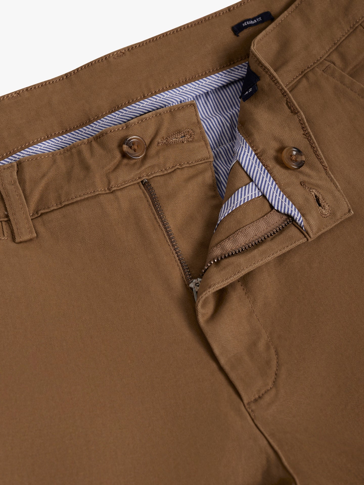 CALÇAS CAMELS REGULAR FIT MR. BLUE