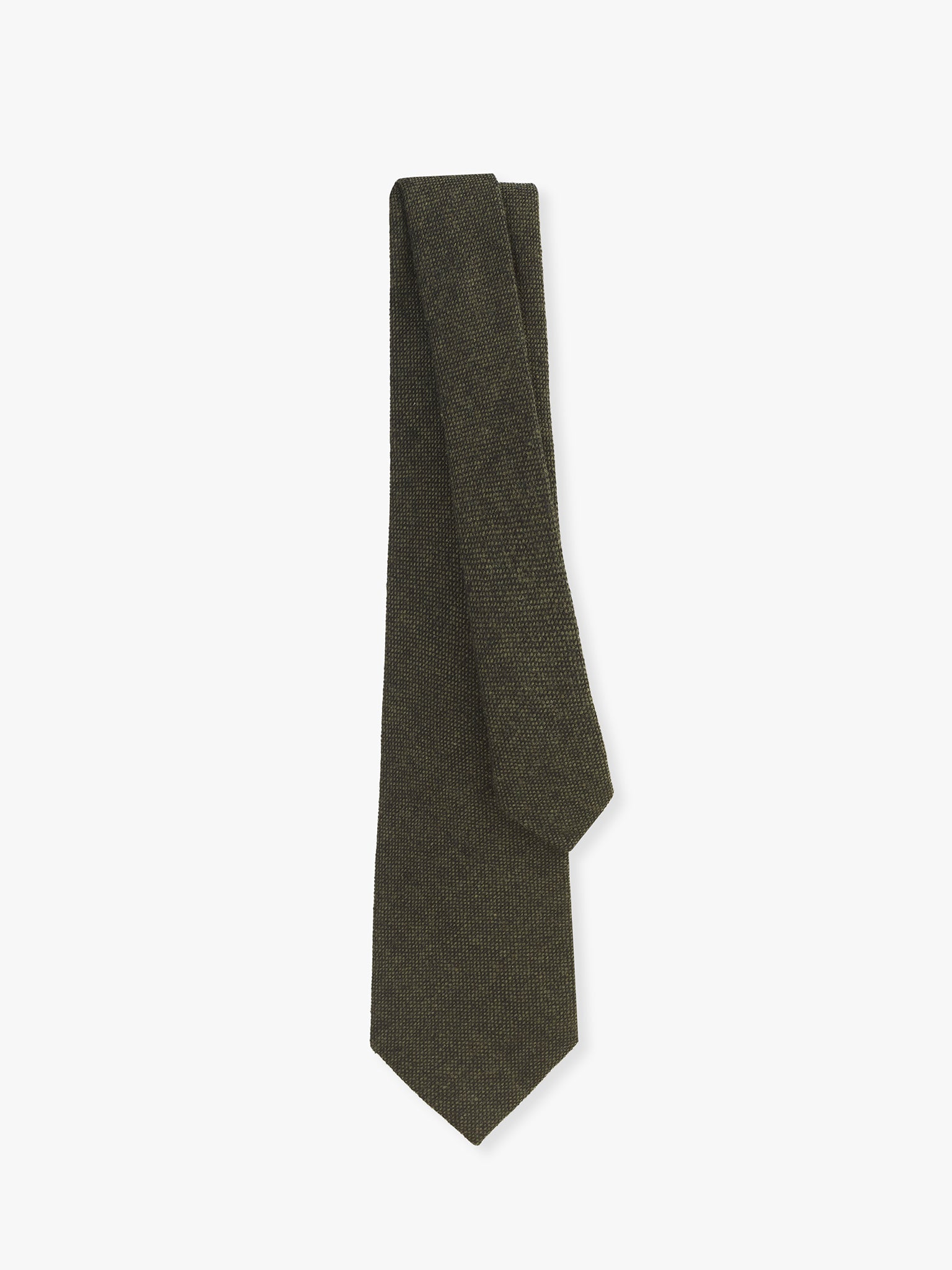 GRAVATA LÃ REGULAR FIT VERDE  MR. BLUE