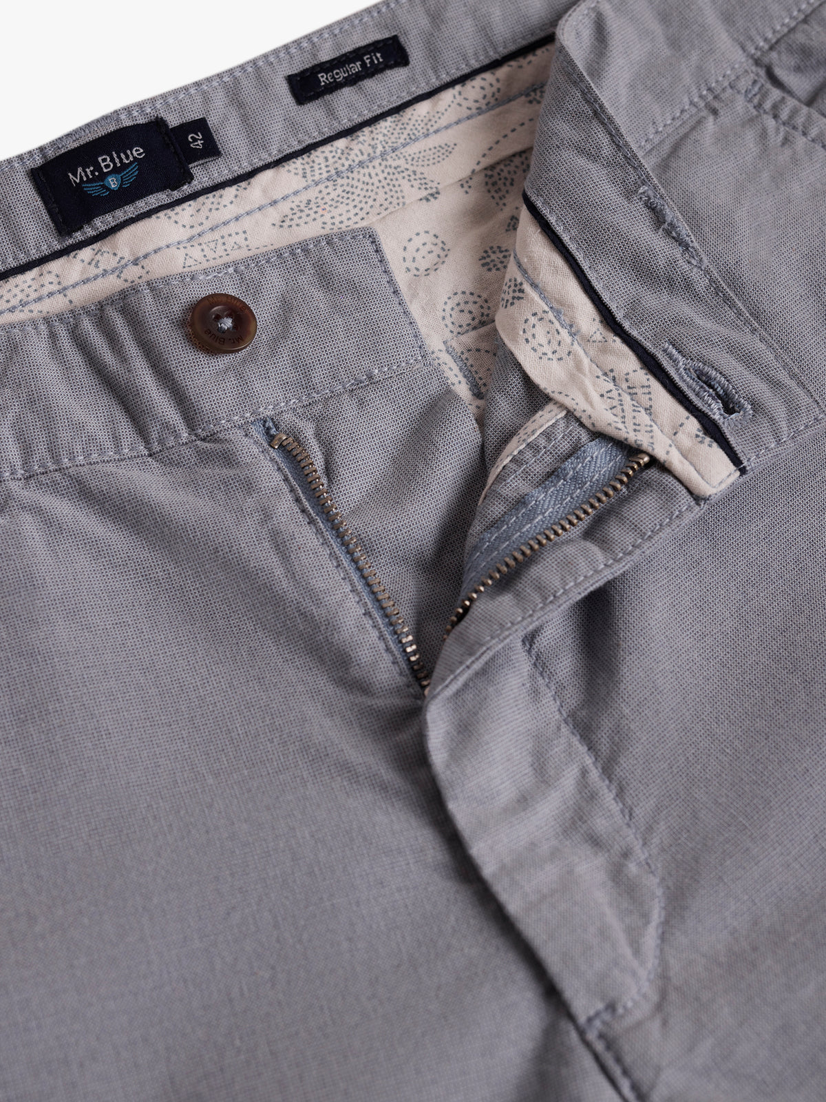 Mr. Blue Regular Fit Blue Shorts